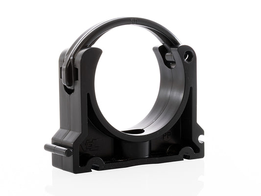 Rohrklemme 50 mm für  PVC Schlauch und PVC Diffusionsrohr